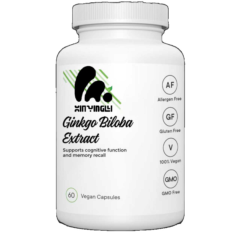 Ginkgo Biloba Extract - Capsule di estratto di foglie di