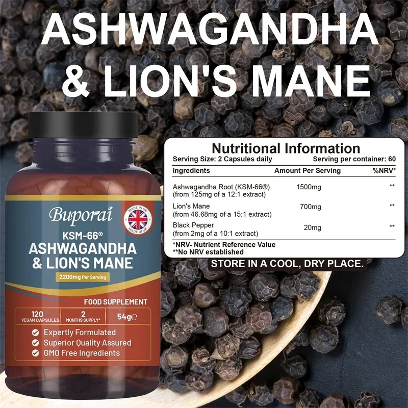 Ashwagandha e Lion's Mane - So - Ginkgo Biloba Extract recensione e prezzo