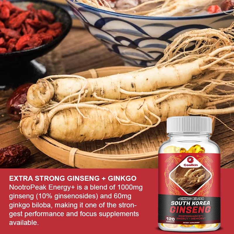 Capsule di ginseng rosso corea - Ginkgo Biloba Extract recensione e prezzo