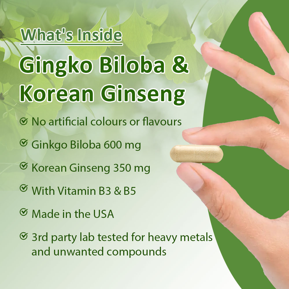 Capsule di Ginkgo Biloba e Gin - Ginkgo Biloba Extract recensione e prezzo