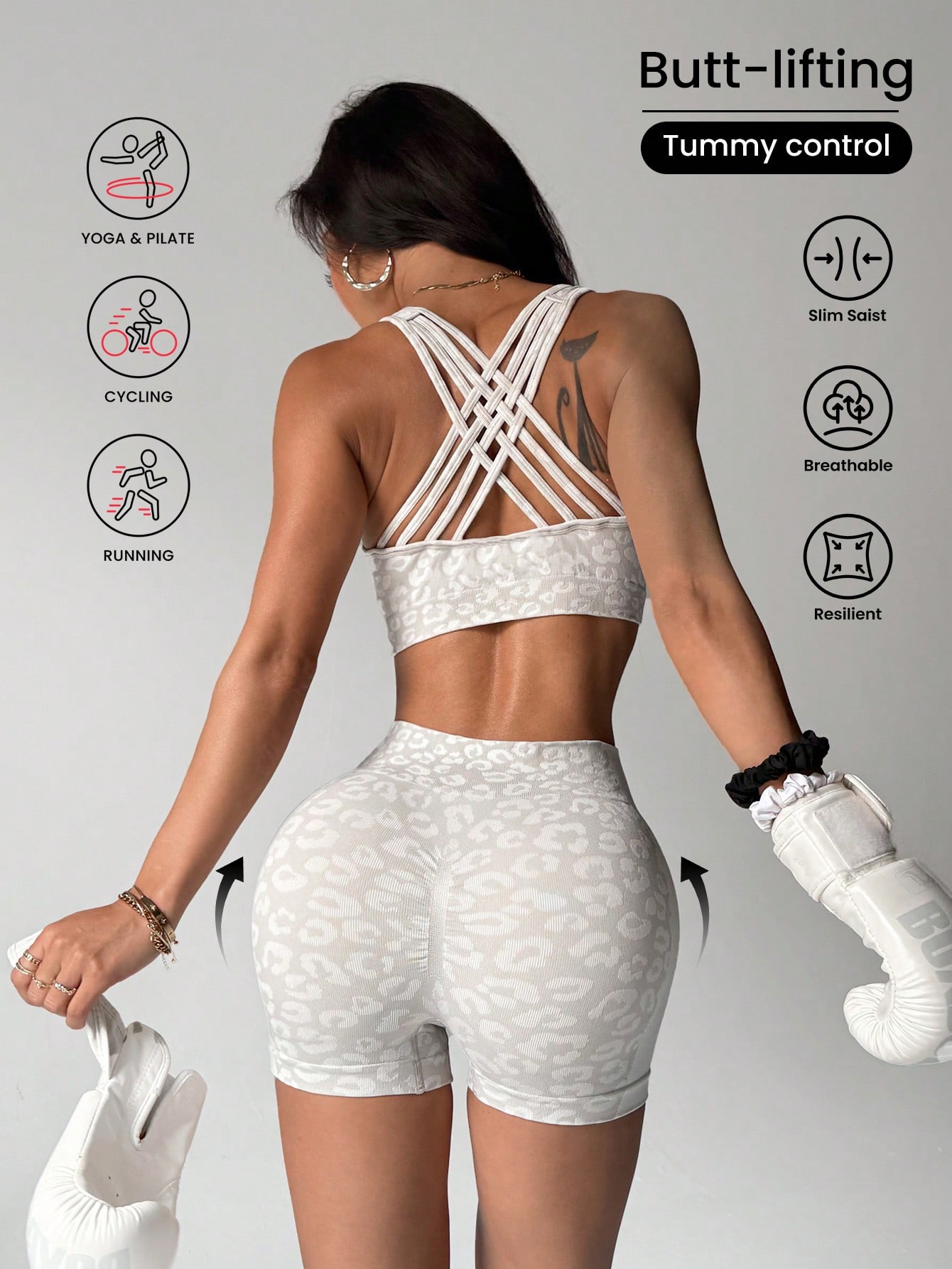 Set yoga da donna con stampa l - Herbal Yoga recensione e prezzo
